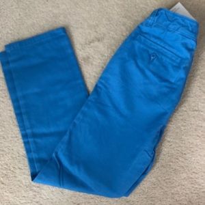 Boys Hanna Andersson twill chino pants sz 140 NWT